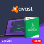 [Key] Avast SecureLine VPN 5 Devices 1 Year Subscription